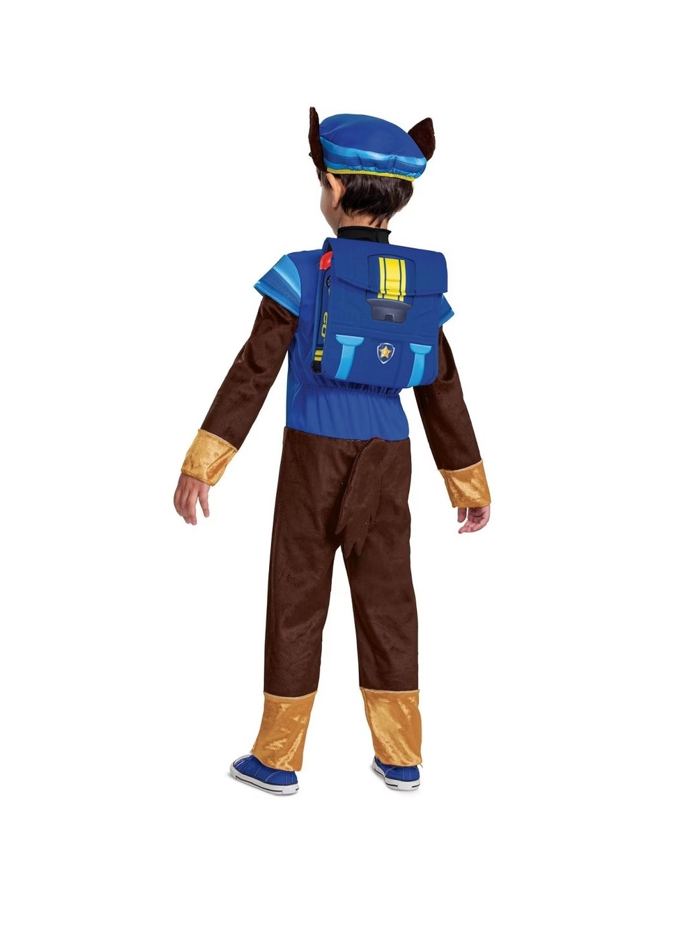 Paw Patrol Blue and Brown Chase Pup Costume - Picture 2 of 5